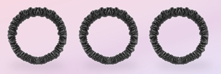 Silk Hair Scrunchies