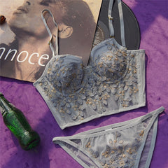 Crochet Bustier Set